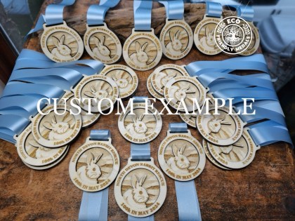 Eco-Friendly Custom Double Layer Medal