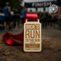Custom Wooden Medals – Personalised Running & Marathon Awards
