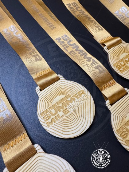 Custom Wooden Medals – Personalised Running & Marathon Awards