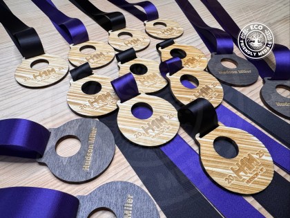 Custom Wooden Medals – Personalised Running & Marathon Awards