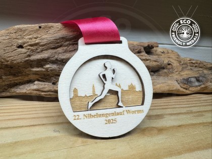 Custom Wooden Medals – 3D Personalised Running & Marathon Awards