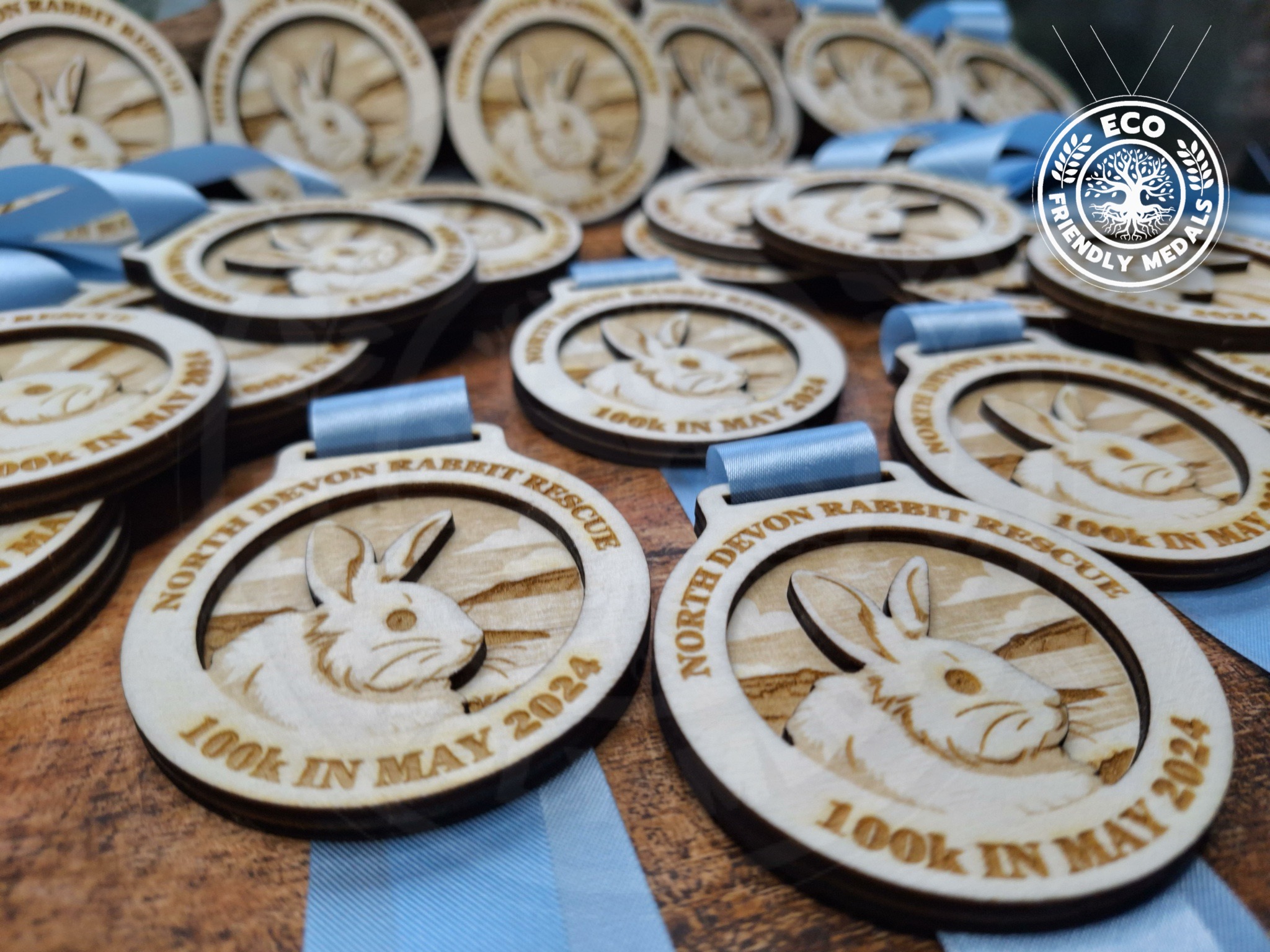 Custom Wooden Medals – 3D Personalised Charity Runs & Animal Medals