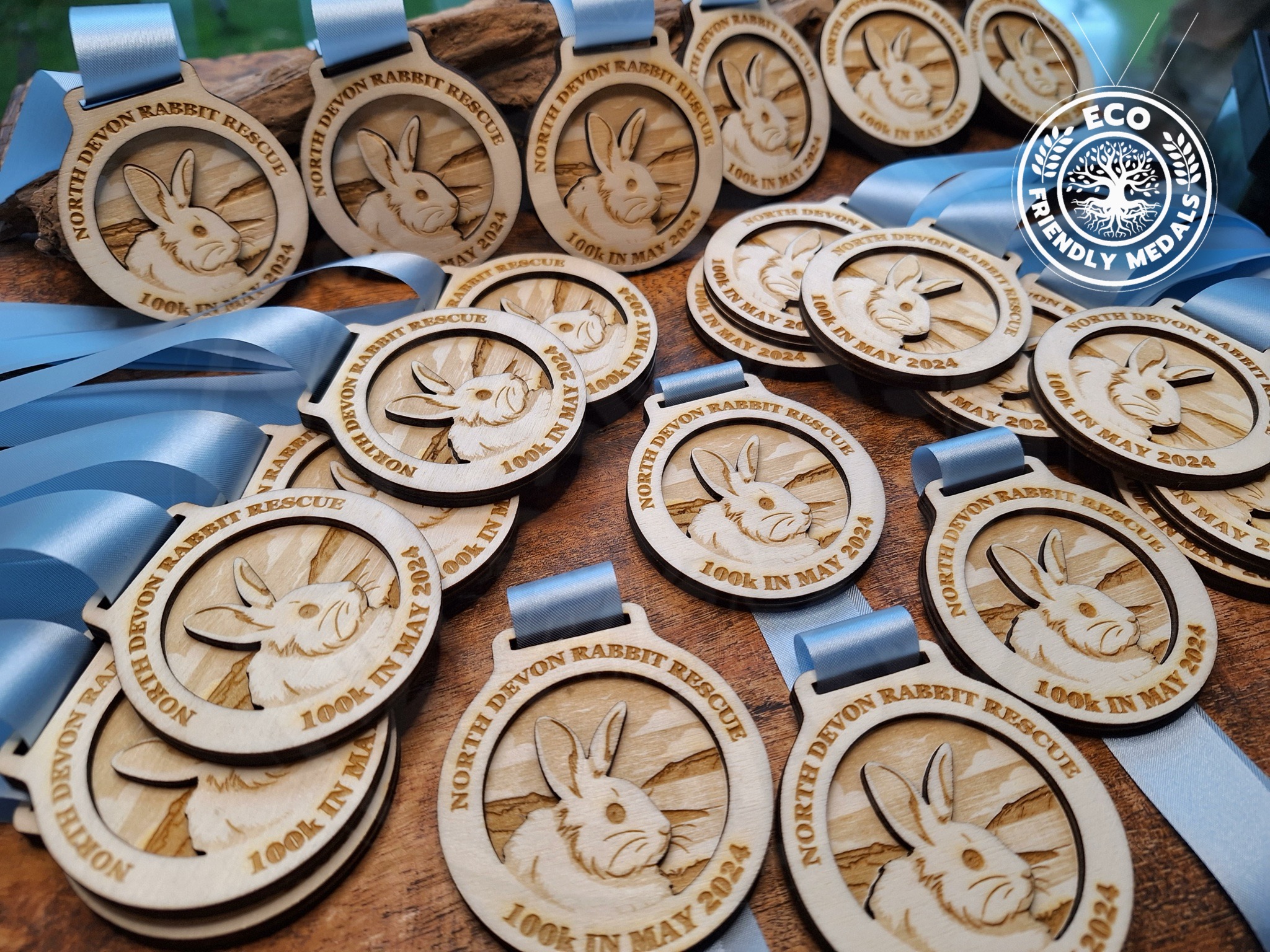 Custom Wooden Medals – 3D Personalised Charity Runs & Animal Medals